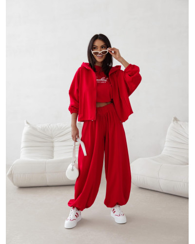 Bluza By o la la...! EST. 2015 red kiss