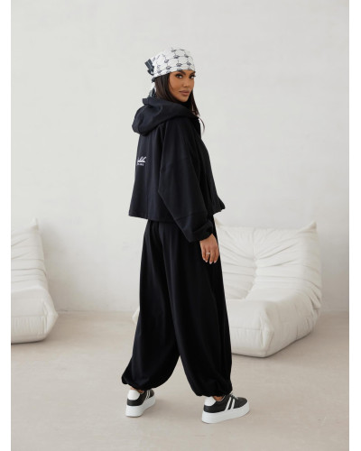 Spodnie dresowe alladynki By o la la...! czarny