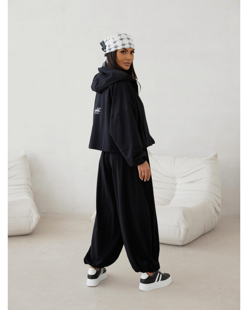 Spodnie dresowe alladynki By o la la...! czarny