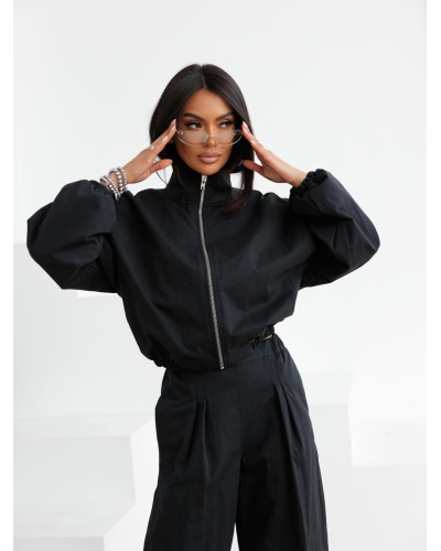 Komplet ortaliomowy z bomberką By o la la...! czarny