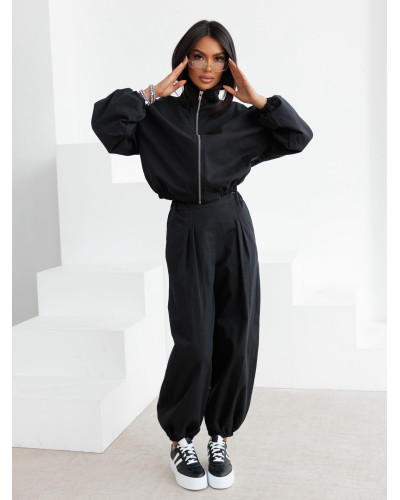 Komplet ortaliomowy z bomberką By o la la...! czarny