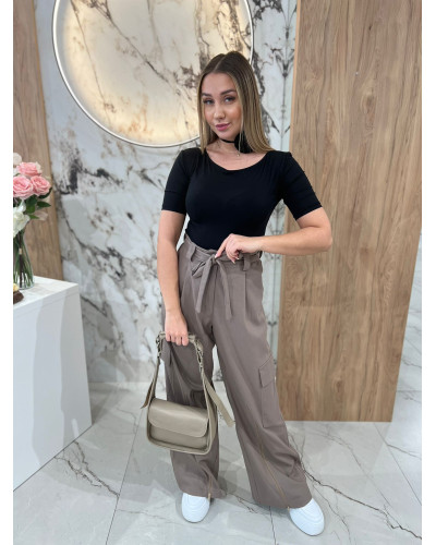 Body z różą By o la la...! czarne