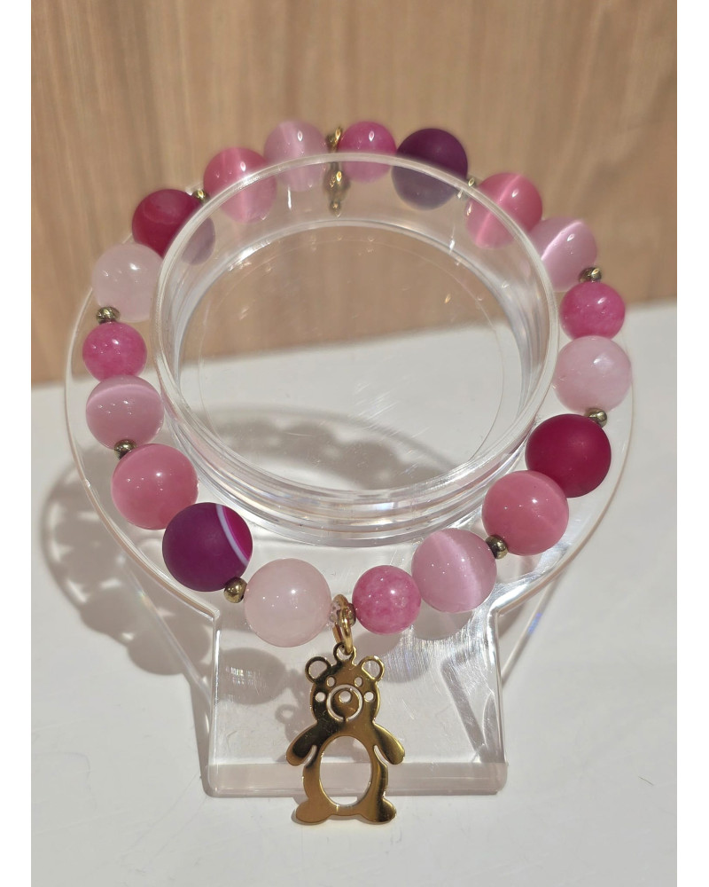 Bransoletka By o la la..! fuksja