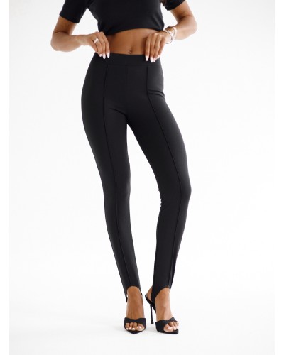 Legginsy zapiętki By o la la...! czarne