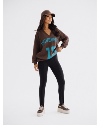 Bluza University 13 By o la la...! chocomuss z petrolem