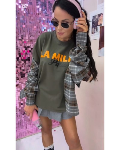 T-shirt Paris La Milla khaki