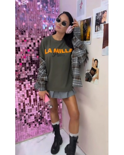 T-shirt Paris La Milla khaki