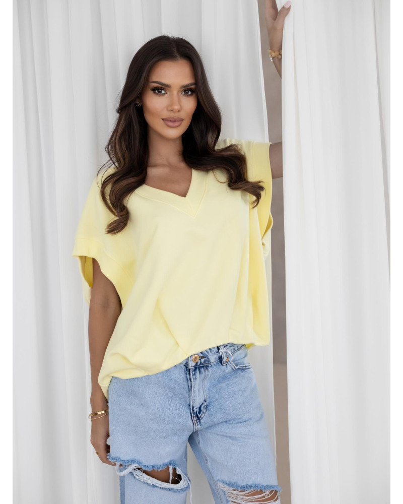 Bluza bez rękawów oversize By o la la...! sunshine