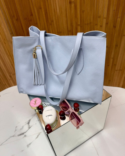 Torebka shopperka La Milla błękitna