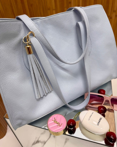 Torebka shopperka La Milla błękitna