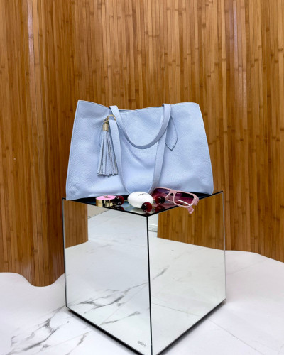 Torebka shopperka La Milla błękitna