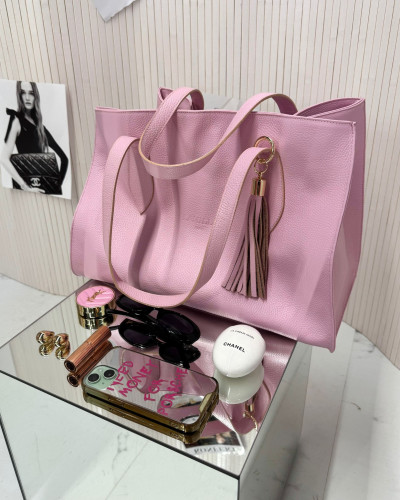 Torebka shopperka La Milla jasny róż