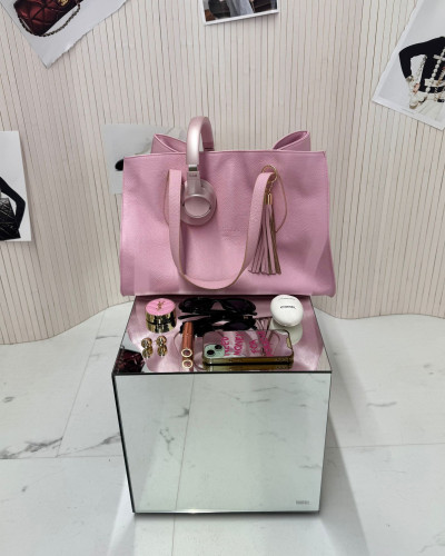 Torebka shopperka La Milla jasny róż