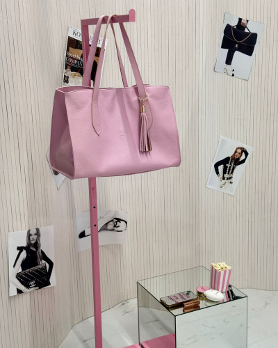 Torebka shopperka La Milla jasny róż