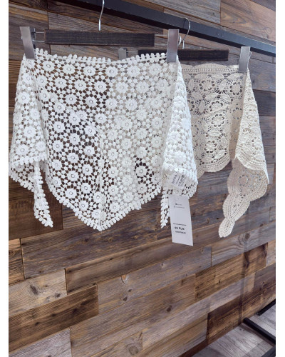 Pareo ażurowe By o la la...! beżowe