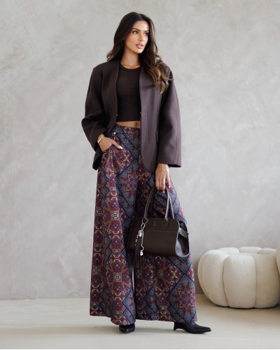 Spodnie materiałowe we wzory By o la la...!