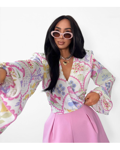 Koszula wiązana La Dolce Vita La Milla różowa