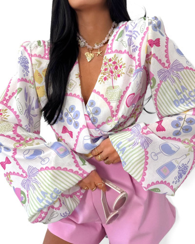 Koszula wiązana La Dolce Vita La Milla różowa