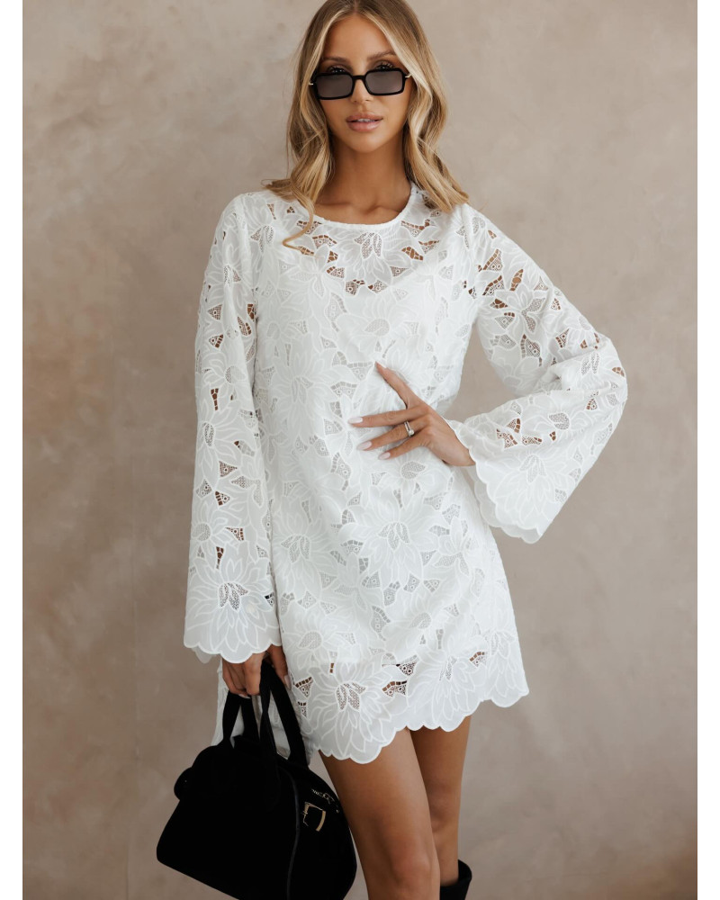 Sukienka koronkowa By o la la...! biała