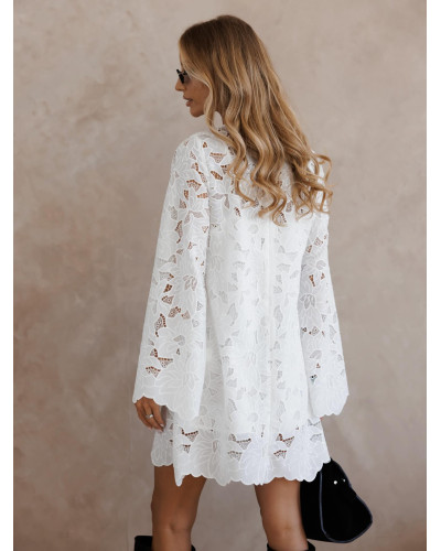 Sukienka koronkowa By o la la...! biała