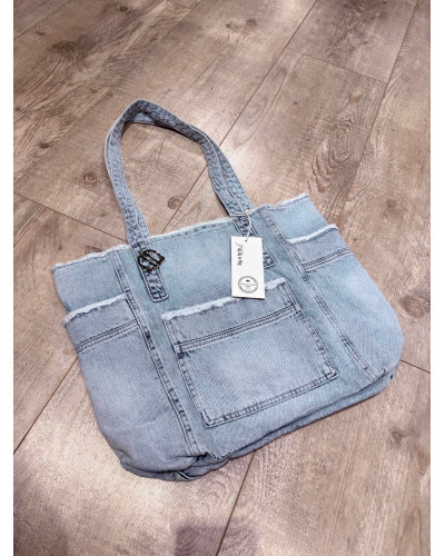 Torebka shopperka jeansowa By o la la...!