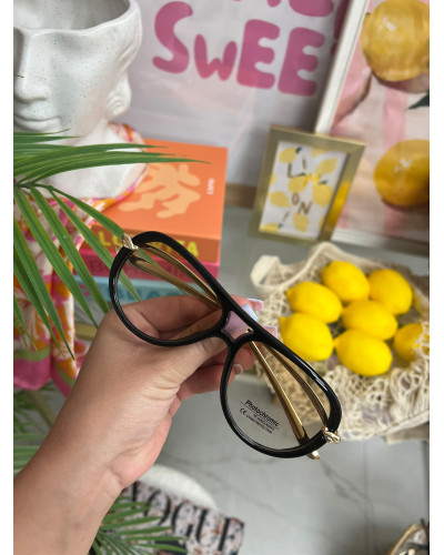 Okulary przeciwsłoneczne Fashion Wave czarne