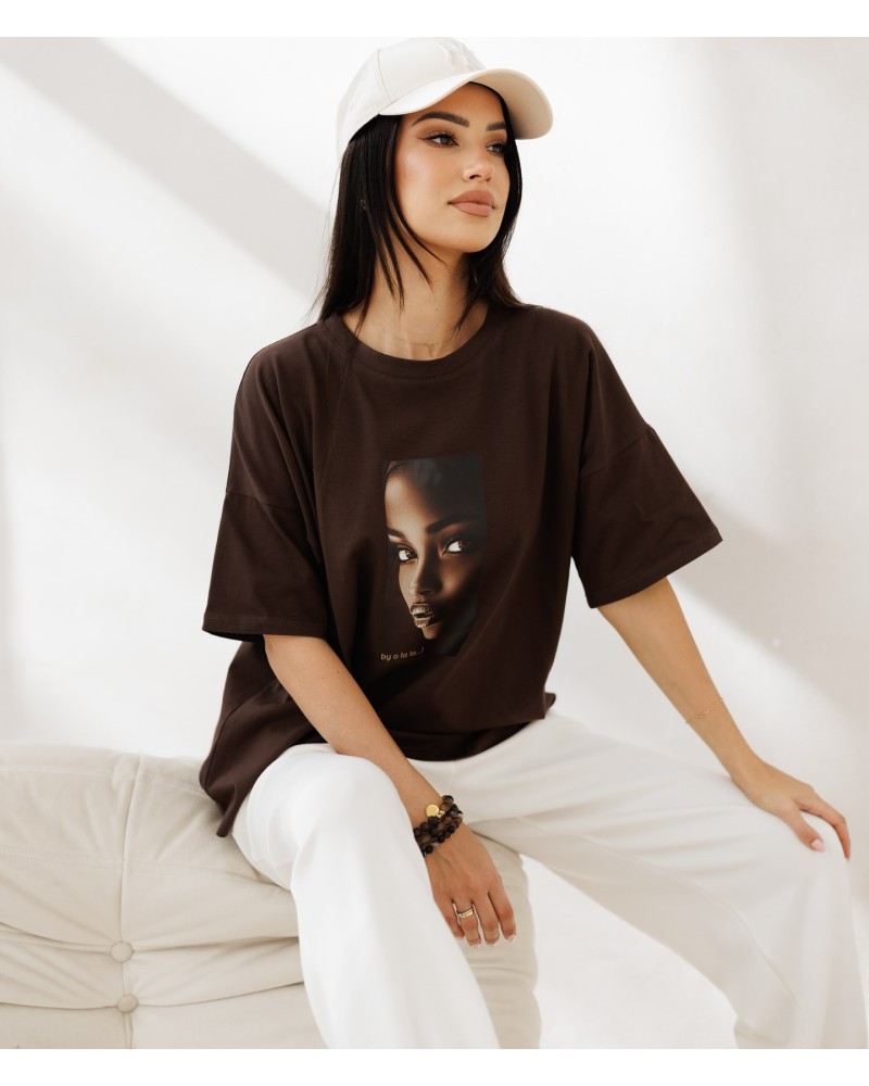 T-shirt twarz By o la la...! chocomus T-shirt twarz By o la la...! chocomus