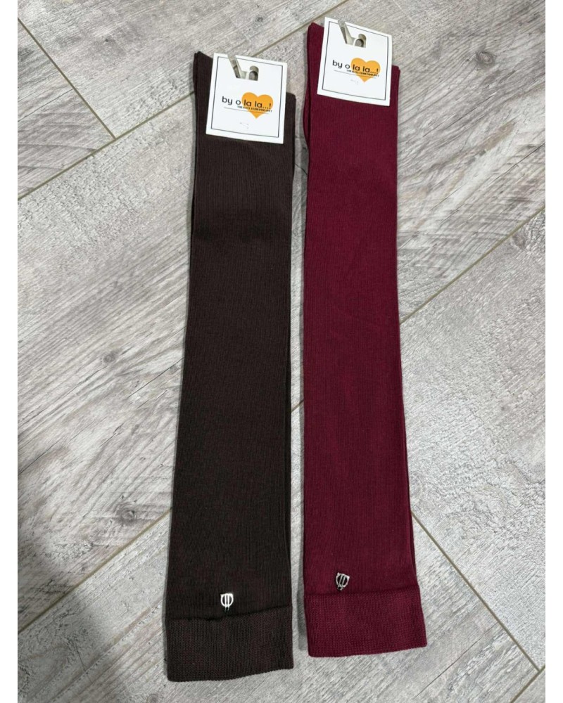 Podkolanówki By o la la...! merlot Podkolanówki By o la la...! merlot