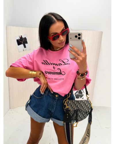 T-shirt La Milla Summer różowy