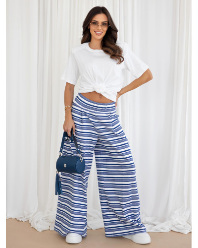 Spodnie w paski Marine By o la la...! denim
