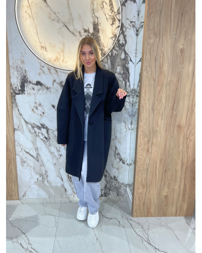 Płaszcz dresowy By o la la...! czarny