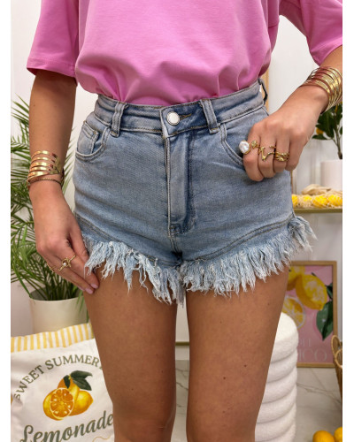 Szorty Viva jasny jeans