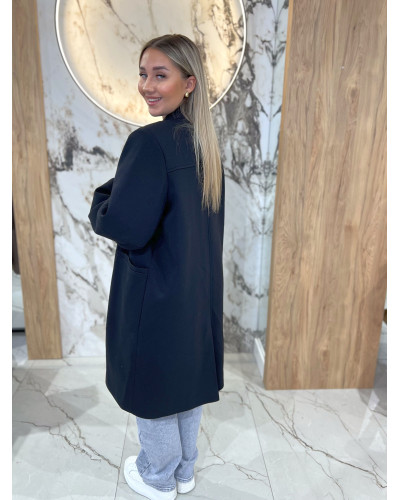 Płaszcz dresowy By o la la...! czarny