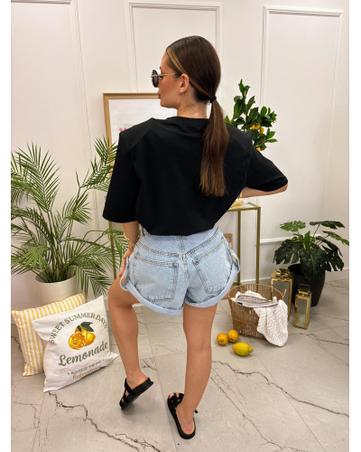 T-shirt La Milla Paris Stylish Club czarny